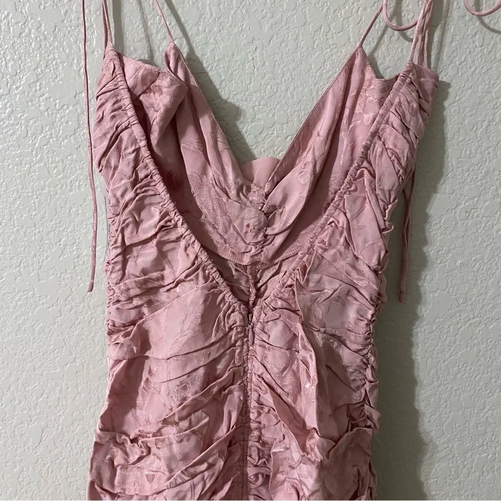 For Love & Lemons / Soraya Midi Dress / Pink